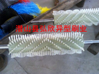 专业定制塑料丝凹凸毛刷辊与抛光刷滚 潜山县弘欣异型制刷厂的解决方案